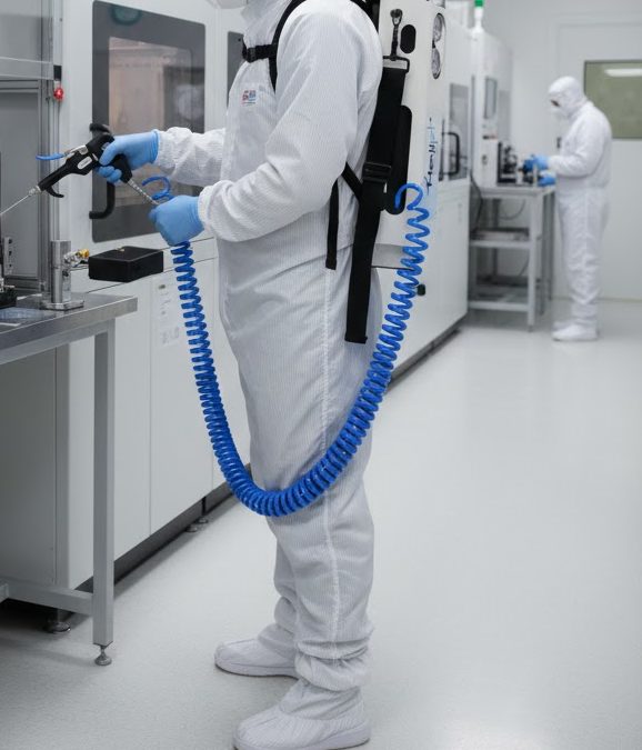 Détection de fuite par aspersion d&rsquo;Hélium